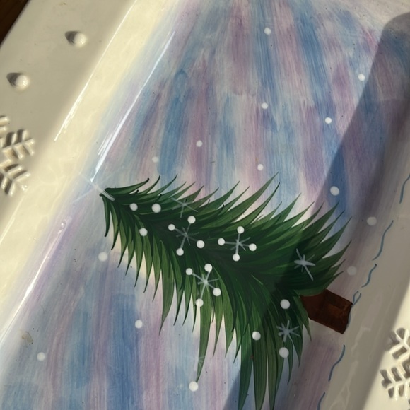 Large Holiday Platter - Picture 2 of 2